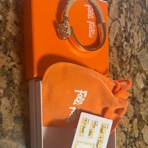 Gorgeous gold rose bracelet from folli folly